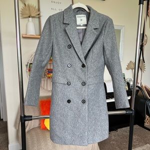 Gray coat